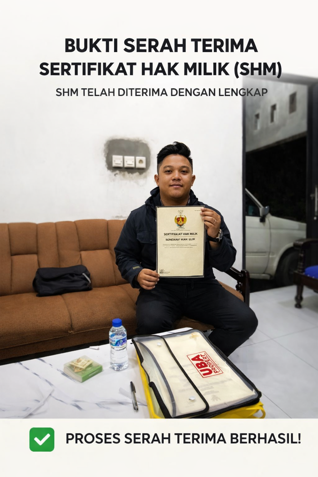 Dokumentasi proses legalitas SHM